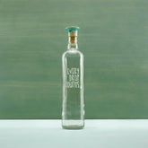 drop glass water bottle with ceramic stopper - ellementry